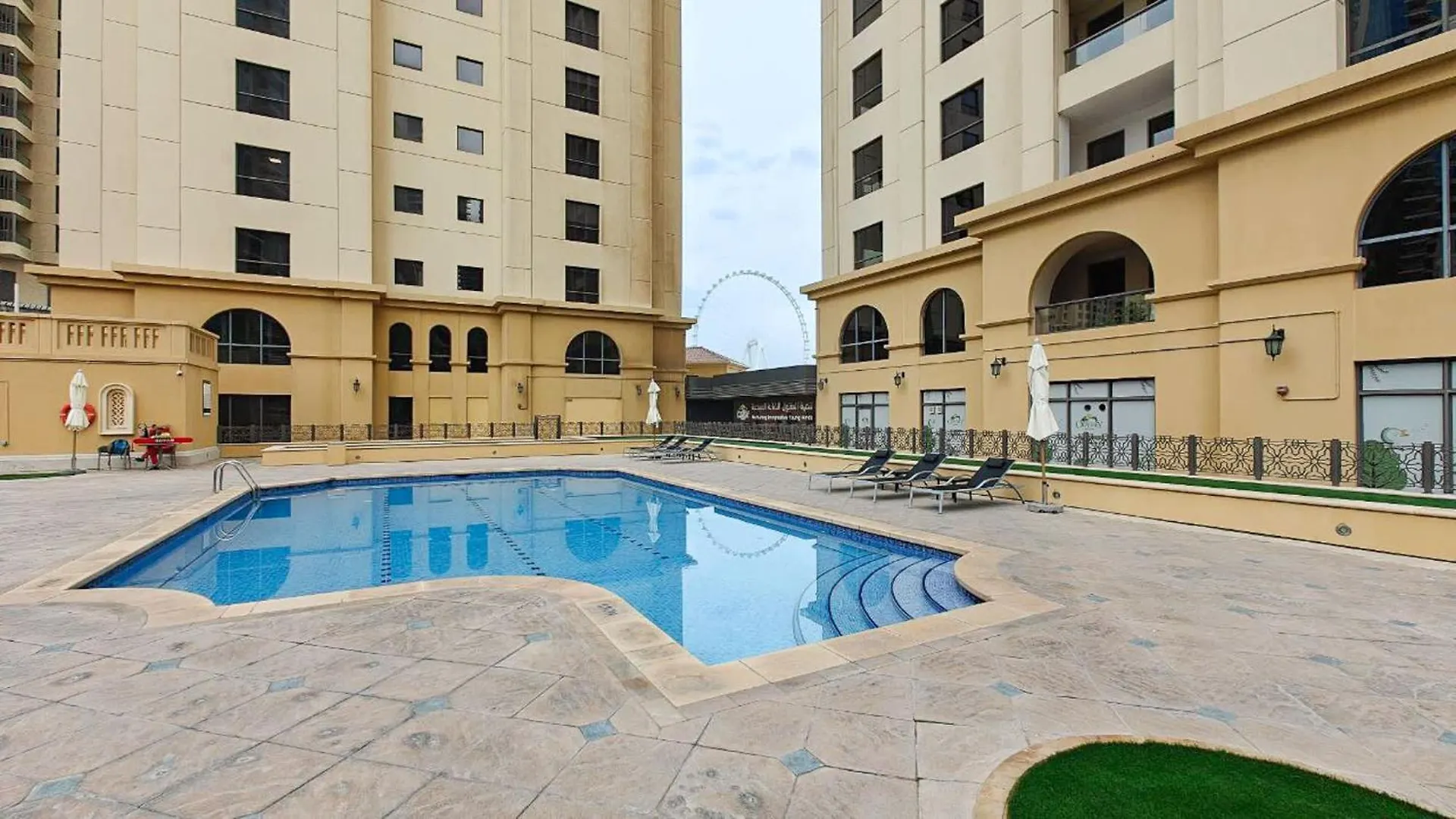 Stylish 4-Bedroom Apartment With Balcony Views In Jbr Dubai 0*,  United Arab Emirates