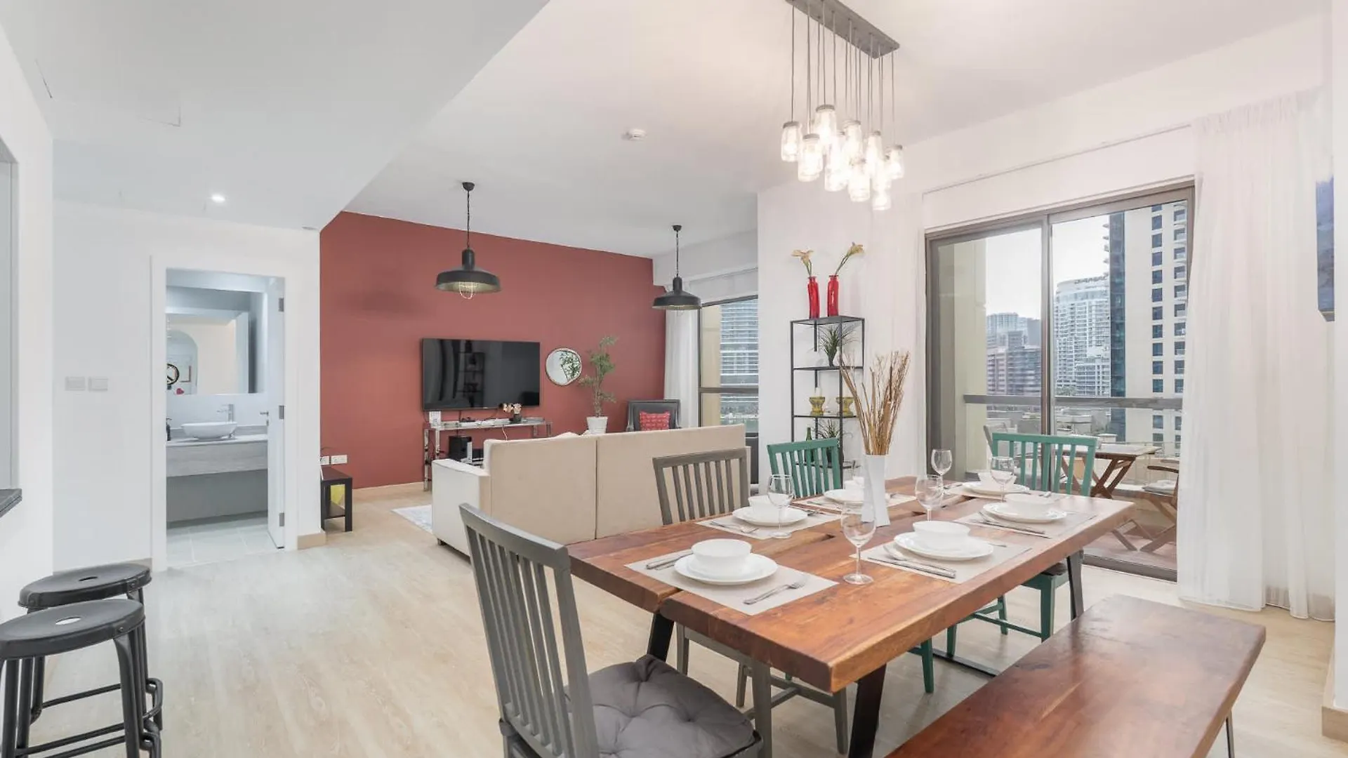 Stylish 4-Bedroom Apartment With Balcony Views In Jbr Dubai United Arab Emirates